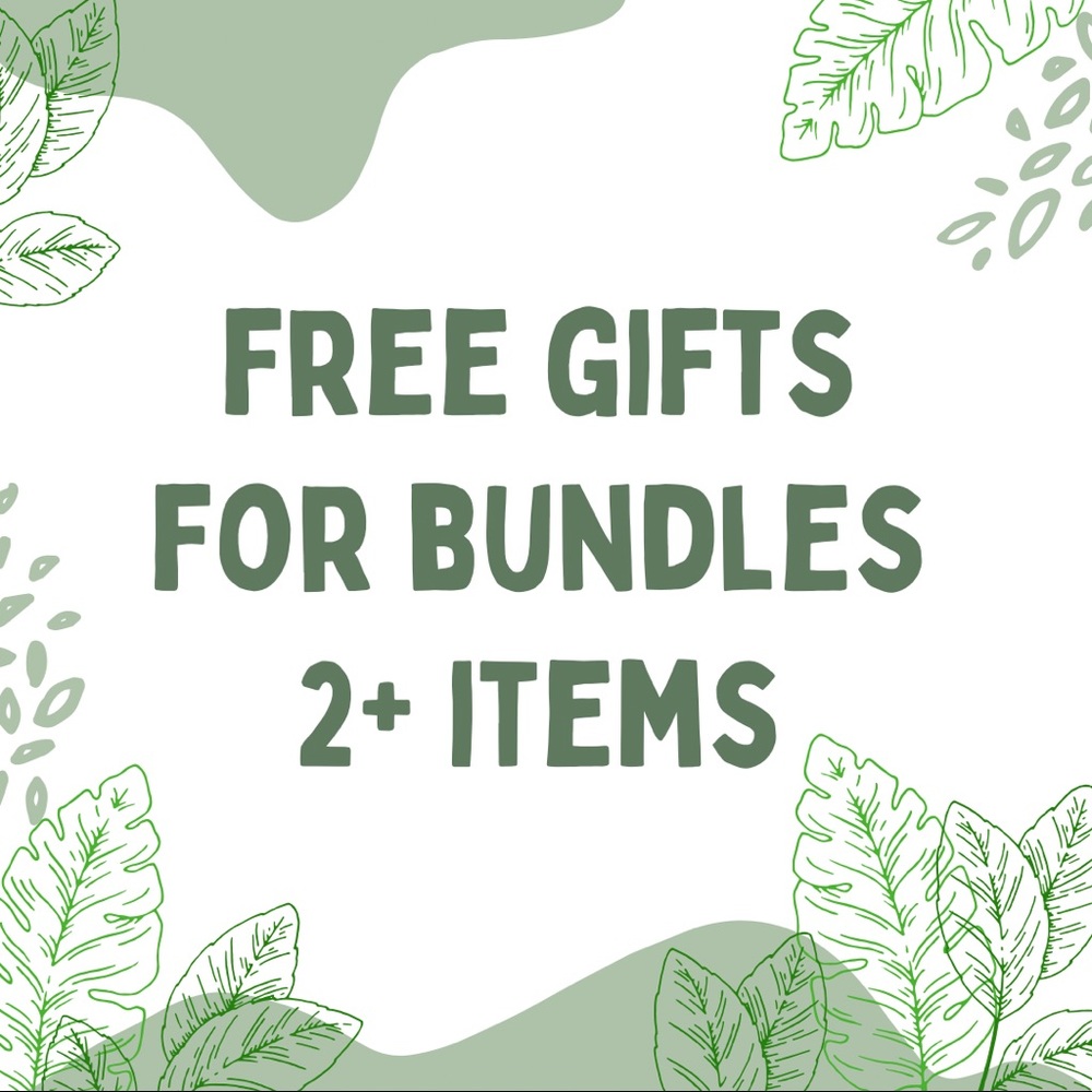 FREE GIFT LISTINGS APPLY TO 2+ ITEM BUNDLES